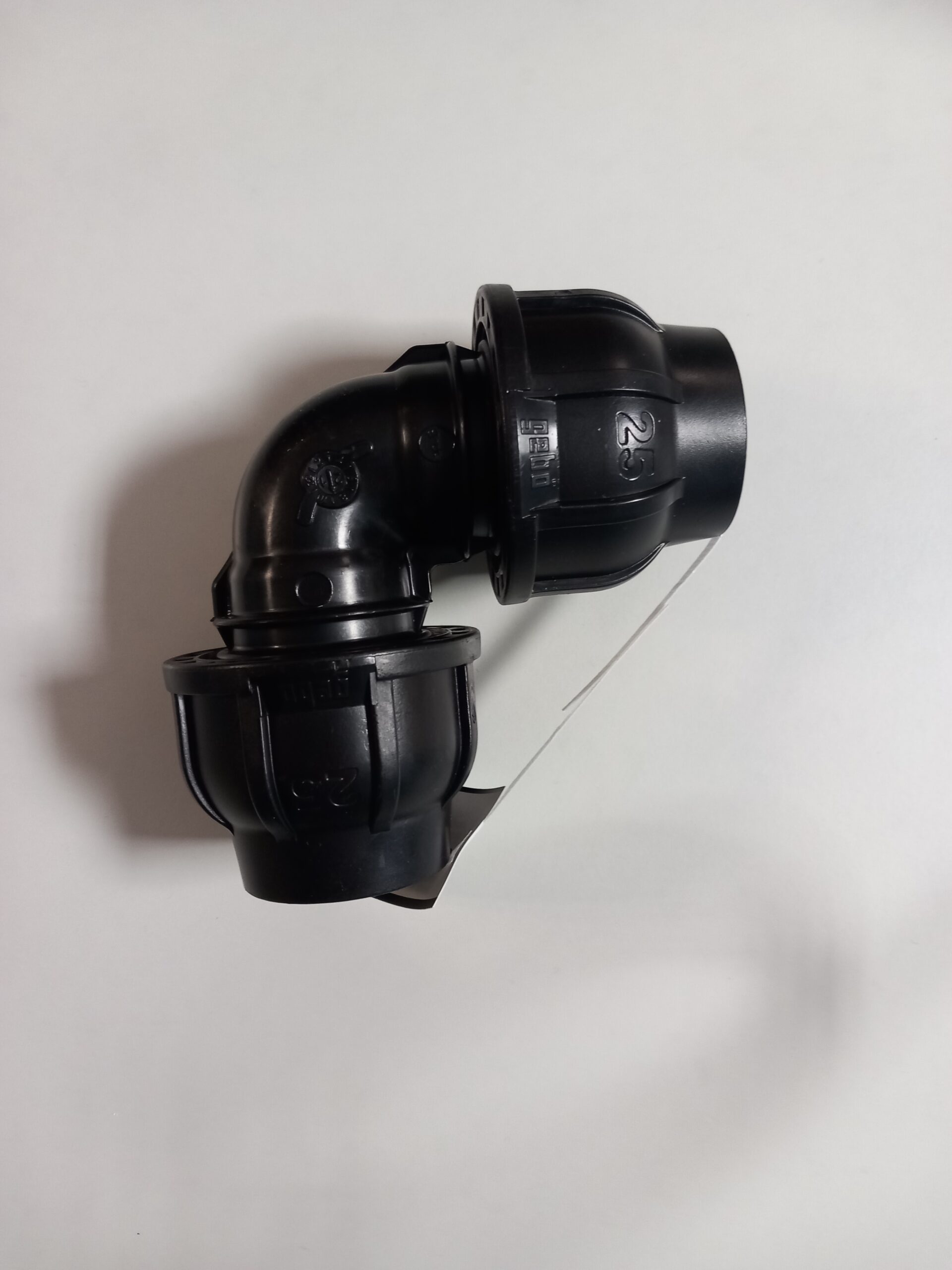 Kolano 90st Zaciskowe 25×25 DO PE