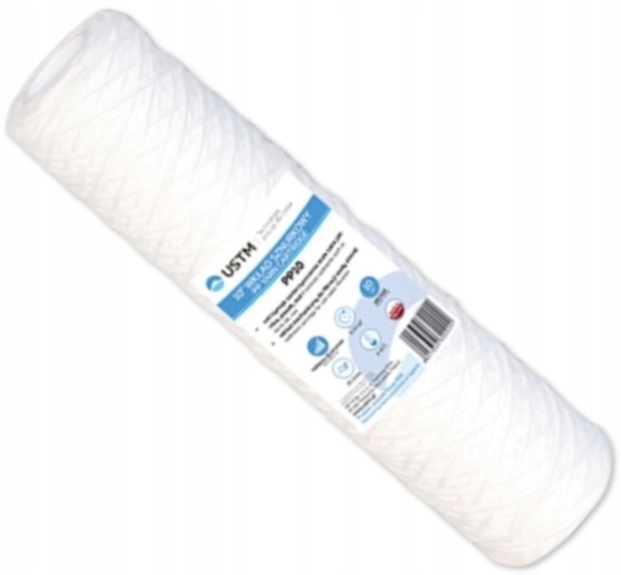 Wkład Filtra 10″ Sznurowy PP20 20 Mikronów