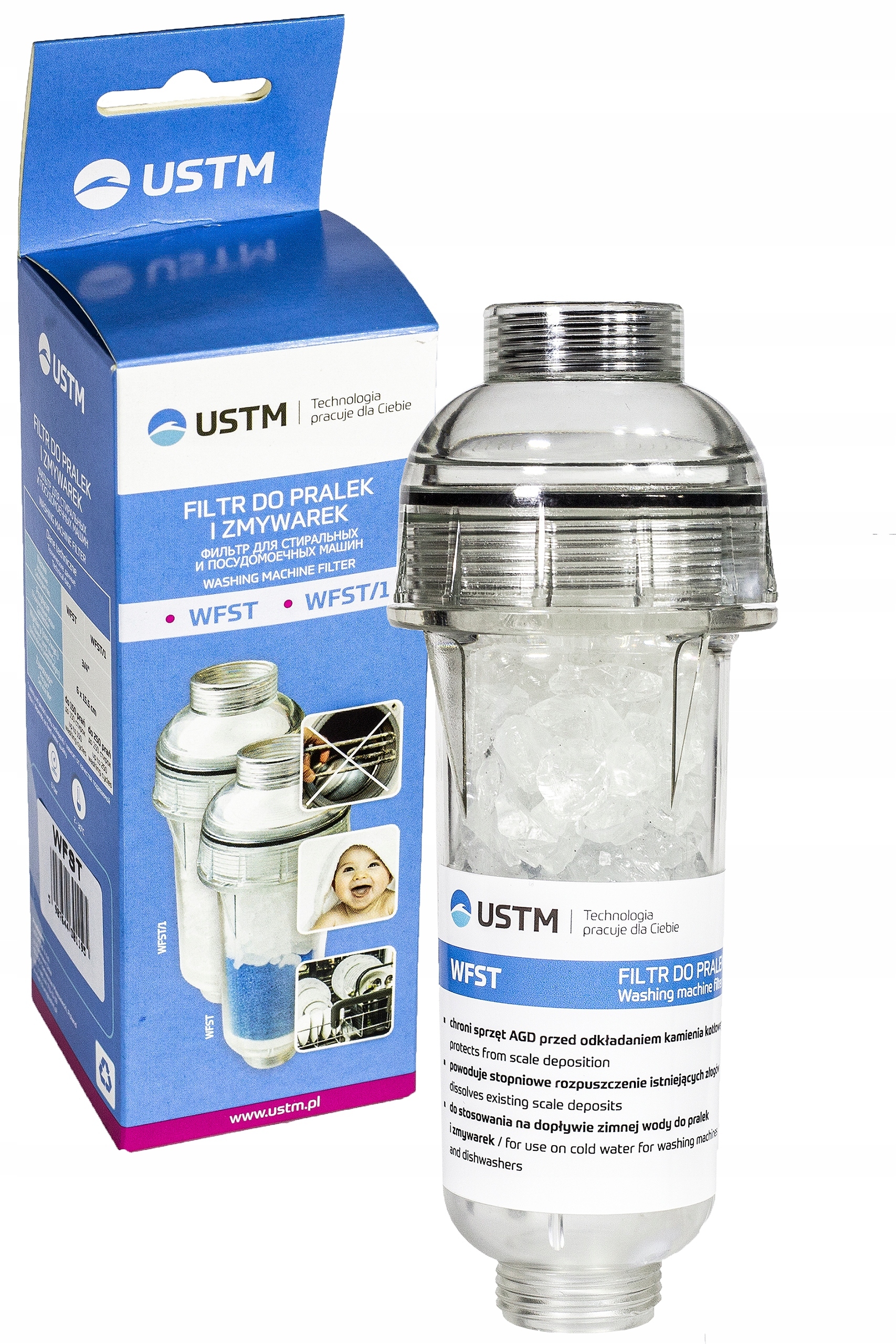 Filtr do pralek i zmywarek WFST USTM