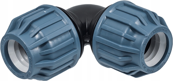 Kolano 90st skręcane 50×50 Do PE