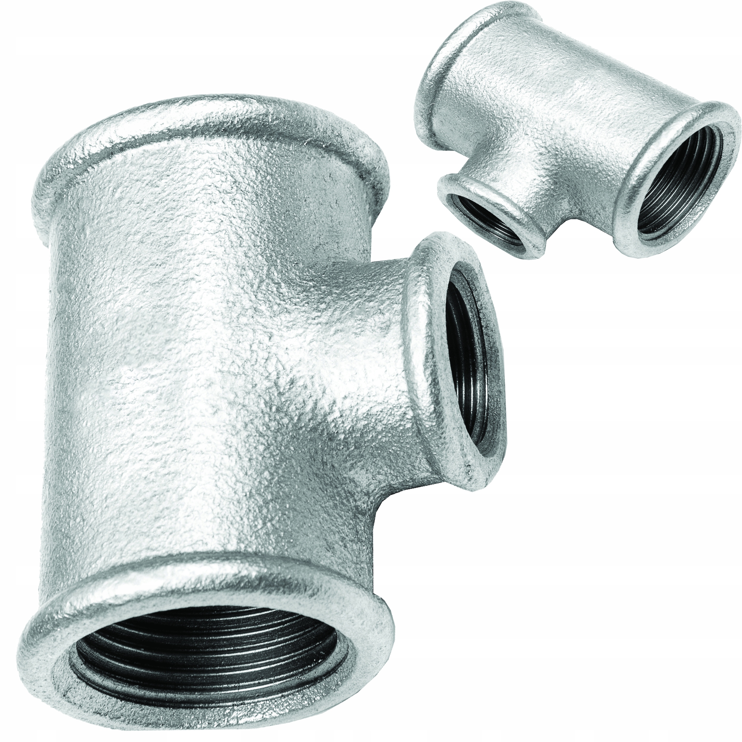 Trójnik Redukcyjny 1 x 1/2 x 1 Ocynkowany